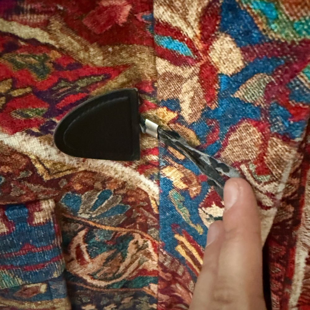 Extremely Unique Just Cavalli Patchwork Tapestry … - image 8